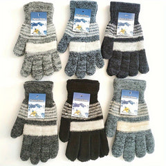 Winter Warm Knitted Gloves for Outdoor Travel