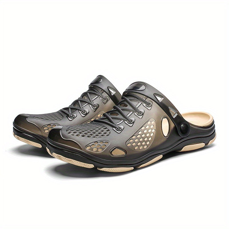 Men's Slip On Clog Sandals Outdoor Walking Shoes