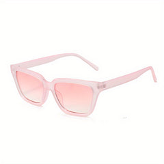 Cat Eye Sunglasses Gradient Lens Square Frame