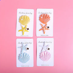 Mermaid Shell Hair Clip for Girls