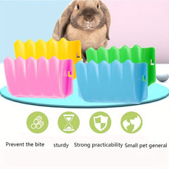 Wall Mounted Pet Feeder for Rabbits and Small Pets