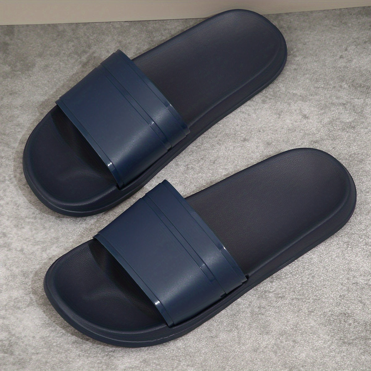 Women's Minimalist Pillow Slides Open Toe Non-slip Home Slides