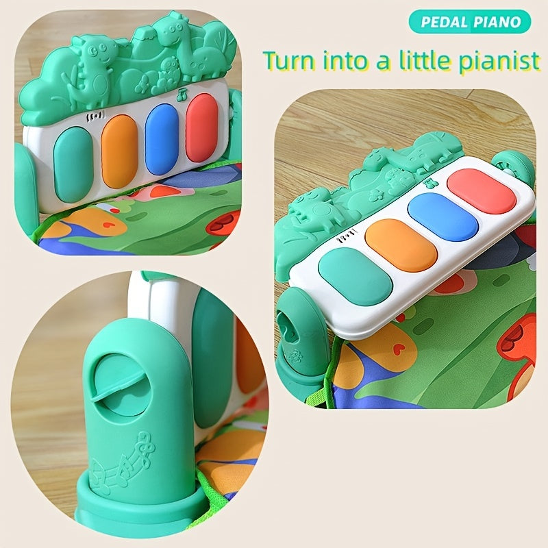 Baby Music Pedal Piano Fitness Rack Activity Gym