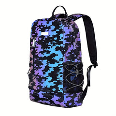 Stylish Reflective Backpack for Adults & Students - Lightweight & Versatile