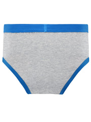 Boys Solid Briefs Underwear 5-Pack
