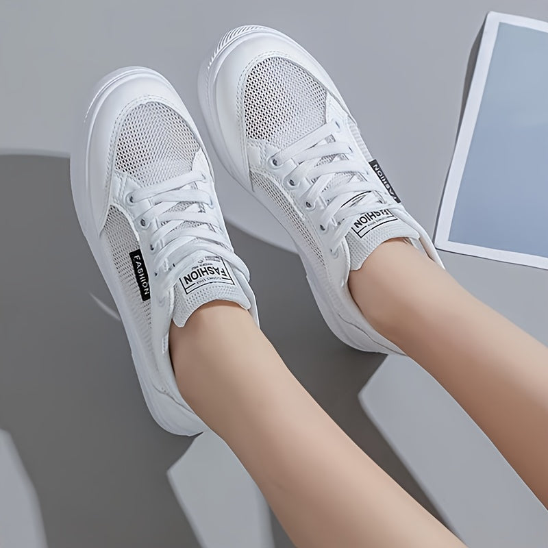 Women's Mesh Skate Shoes Lightweight Low Top Sneakers