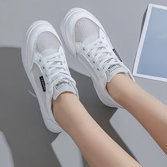 Women's Mesh Skate Shoes Lightweight Low Top Sneakers