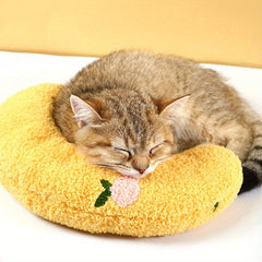 Soft U-Shaped Pillow for Cats, Dog Sleeping Mat, Neck Protection