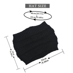 Cable Knit Hairband Knitting Headband Hairband Keep Warm Headband Hats For Women