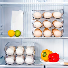 Egg Rack Holder Three Floors Egg Storage Box Shockproof Shatterproof