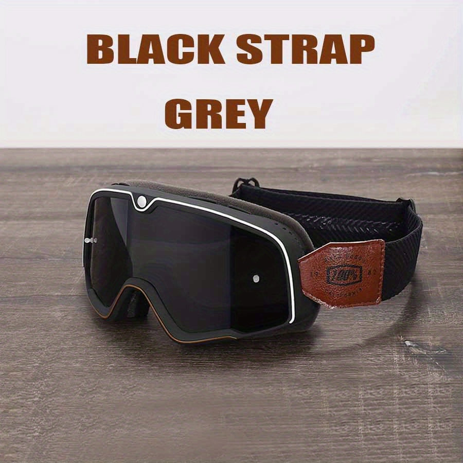 Men's Retro Goggles Motorcycle Off road Riding Goggles
