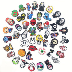 Cartoon Halloween Shoes Flower