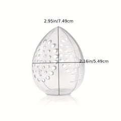 4pcs Makeup Sponge Case Protective Container Cosmetic Egg Storage Cases