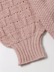 Open Front Chunky Knit Cardigan