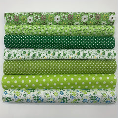 7pcs Flat Pattern Cotton Cloth for Quilting Sewing DIY