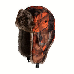 Winter Camouflage Trooper Cap Windproof Coldproof Cycling Hat
