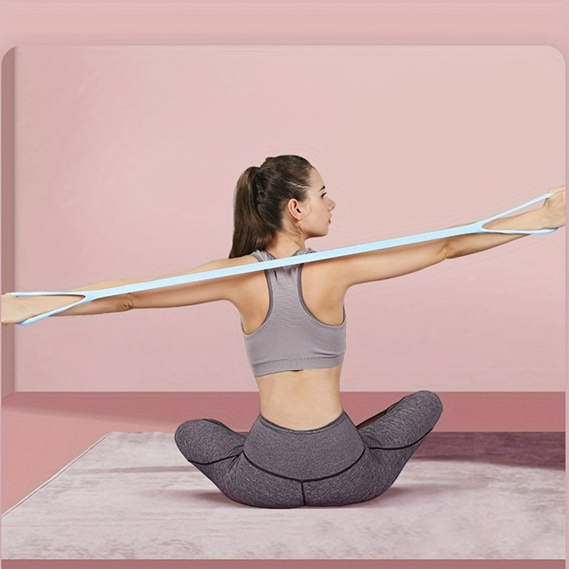 8-Shaped Stretch Band for Back Shoulder Neck, Elastic Resistance Rope