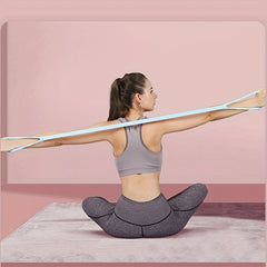 8-Shaped Stretch Band for Back Shoulder Neck, Elastic Resistance Rope