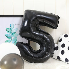 1pc 81 28 Cm Large Aluminum Foil Number Balloons