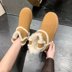 Women's Non slip Thickened Snow Boots Comfortable Warm Shoes