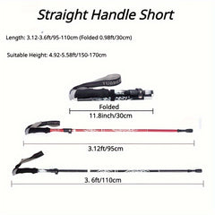 Aluminum Telescopic Trekking Pole for Hiking