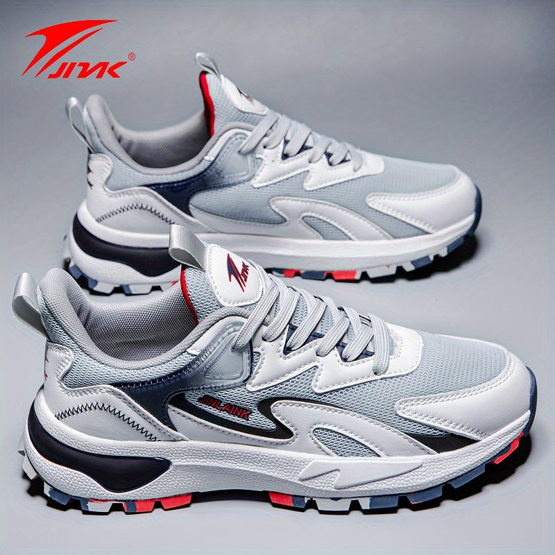 Men's Chunky Lace-up Sneakers Breathable Athletic Shoes