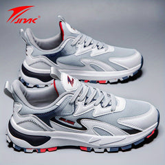 Men's Chunky Lace-up Sneakers Breathable Athletic Shoes