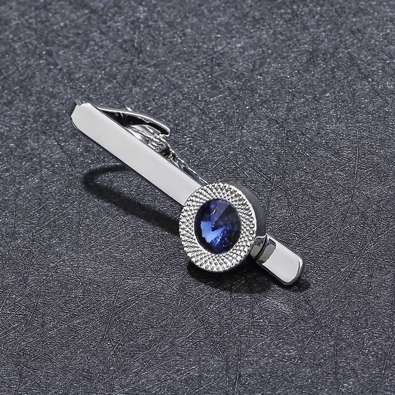 Men's Rhinestone Tie Clip