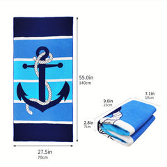 Mutao Microfiber Beach Towels Quick Drying Swim Towel Soft Oversized Blanket