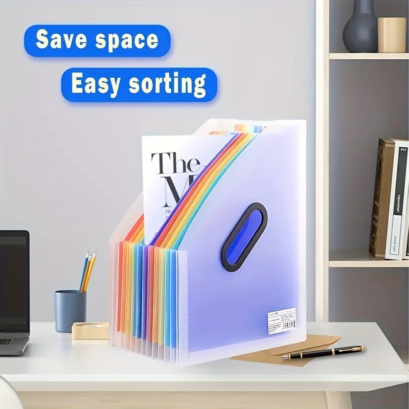 Large Capacity A4 Transparent File Folder - Holds 2000 Sheets