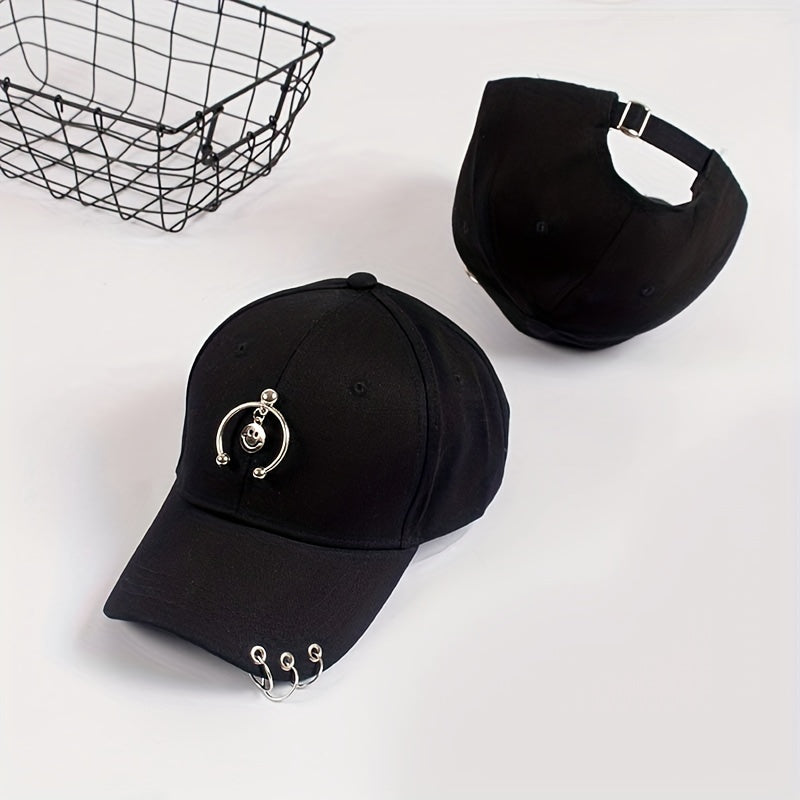 Adjustable Summer Casual Mens Peaked Cap For Outdoor Sport