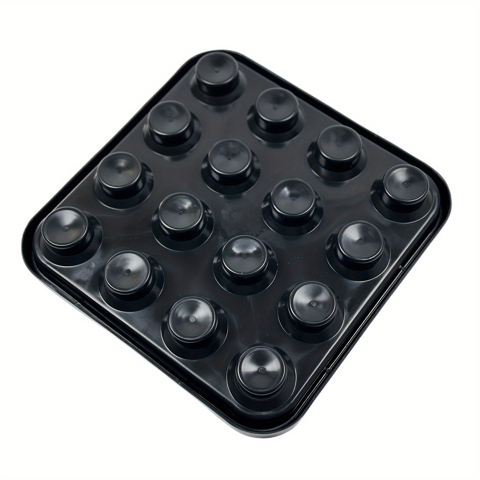 16 Holes Standard Billiards Ball Tray Plastic Pool Ball Holder
