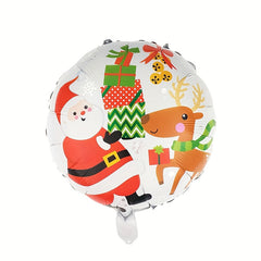 Christmas Series Balloon Window Kindergarten Layout