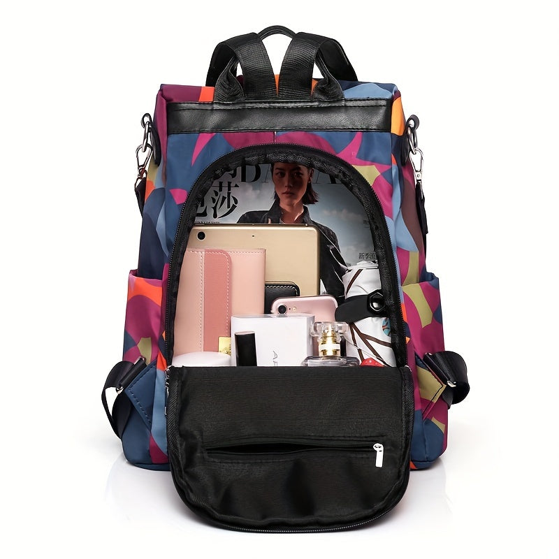 Camouflage Outdoor Backpack Women's Bag Oxford Cloth