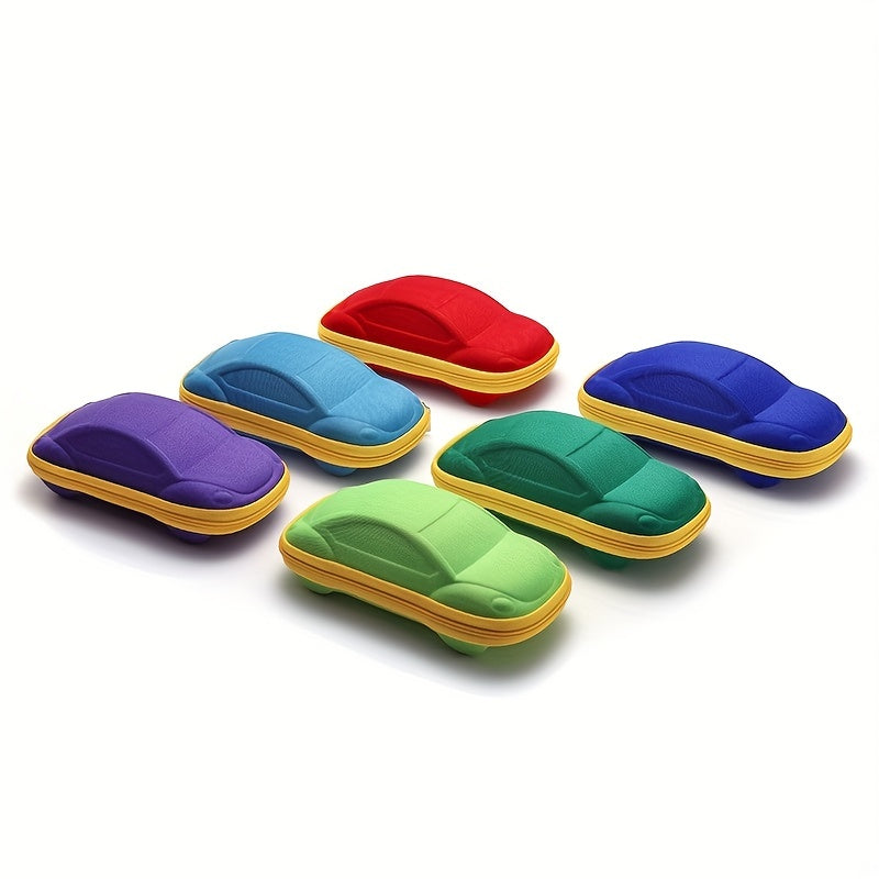 Hard Shell Sunglass Case with Carabiner Zipper