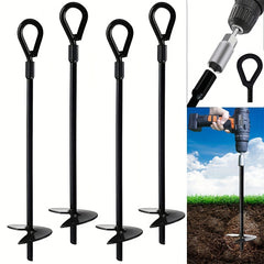 4pcs Outdoor Camping Tent Canopy Stakes Ground Nails