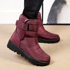 Women's Waterproof Snow Boots Comfortable Thick Bottom Hiking Boots
