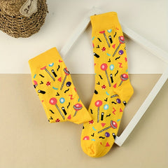 Candy Print Socks Women's Stockings