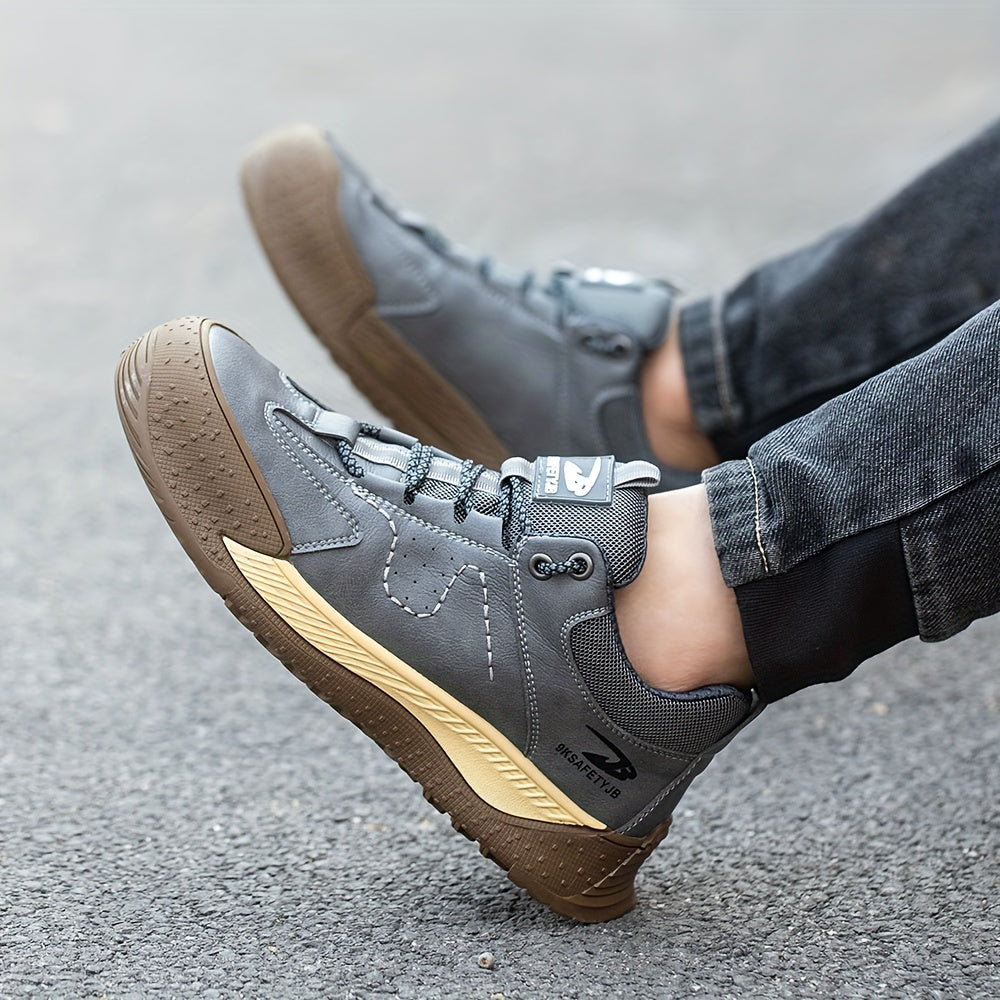 Waterproof Unisex Plastic Toe Work Shoes
