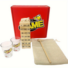Stacking Wine Glasses Set Drinking Game Bar Game Stacking Party Game