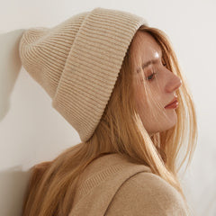 Warm Wool Knitted Beanie Hat Winter