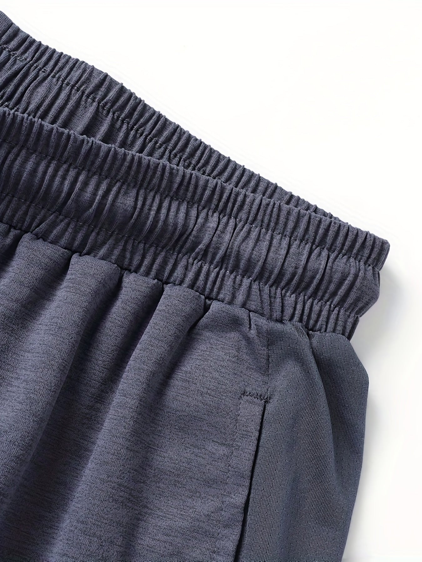 Men's Quick Dry Stretch Waist Shorts with Pockets for Gym Summer Training