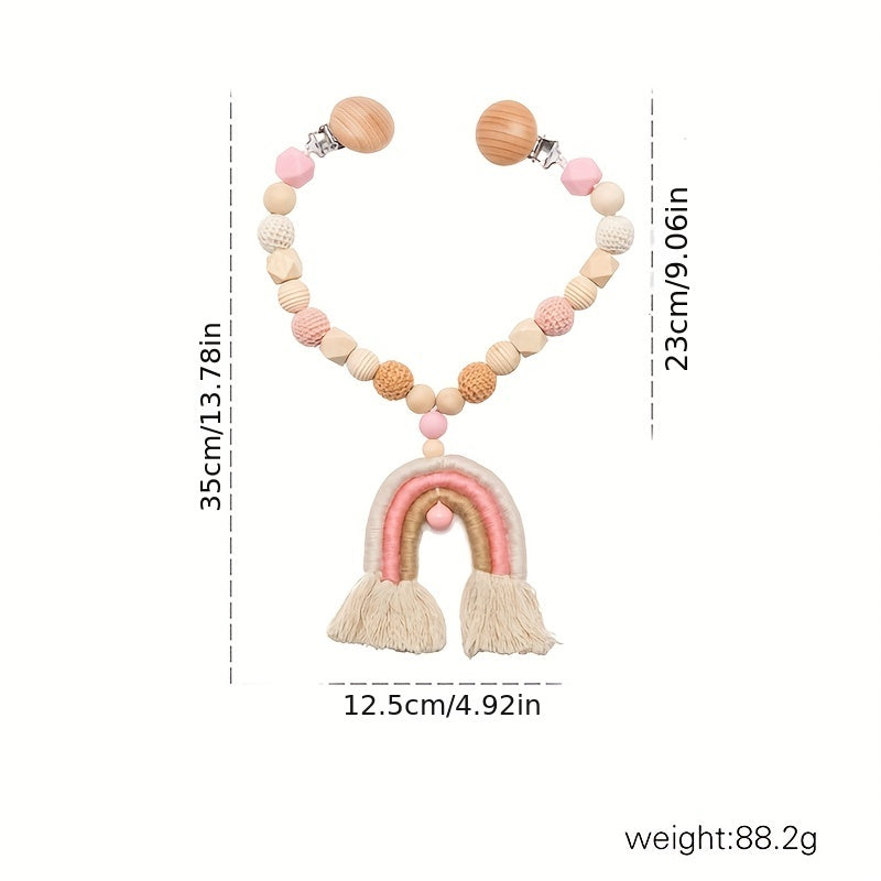 Cute Wind Chime Key Chain & Car Seat Toys for Baby Strollers
