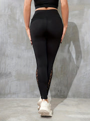Mesh Stitching Yoga Pants for Women Breathable Sports Fitness Running