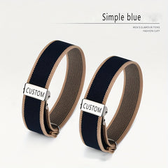 Men's Shortening Magic Cuff Retro Shirt Anti-Slip Rings