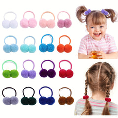 20 Piece Hair Ties for Baby Girls at Parties and Festivals