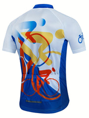 Men's Short Sleeve Cycling Suit Breathable Jersey