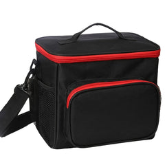 Insulated Lunch Box Adjustable Strap - Reusable Bag for Office