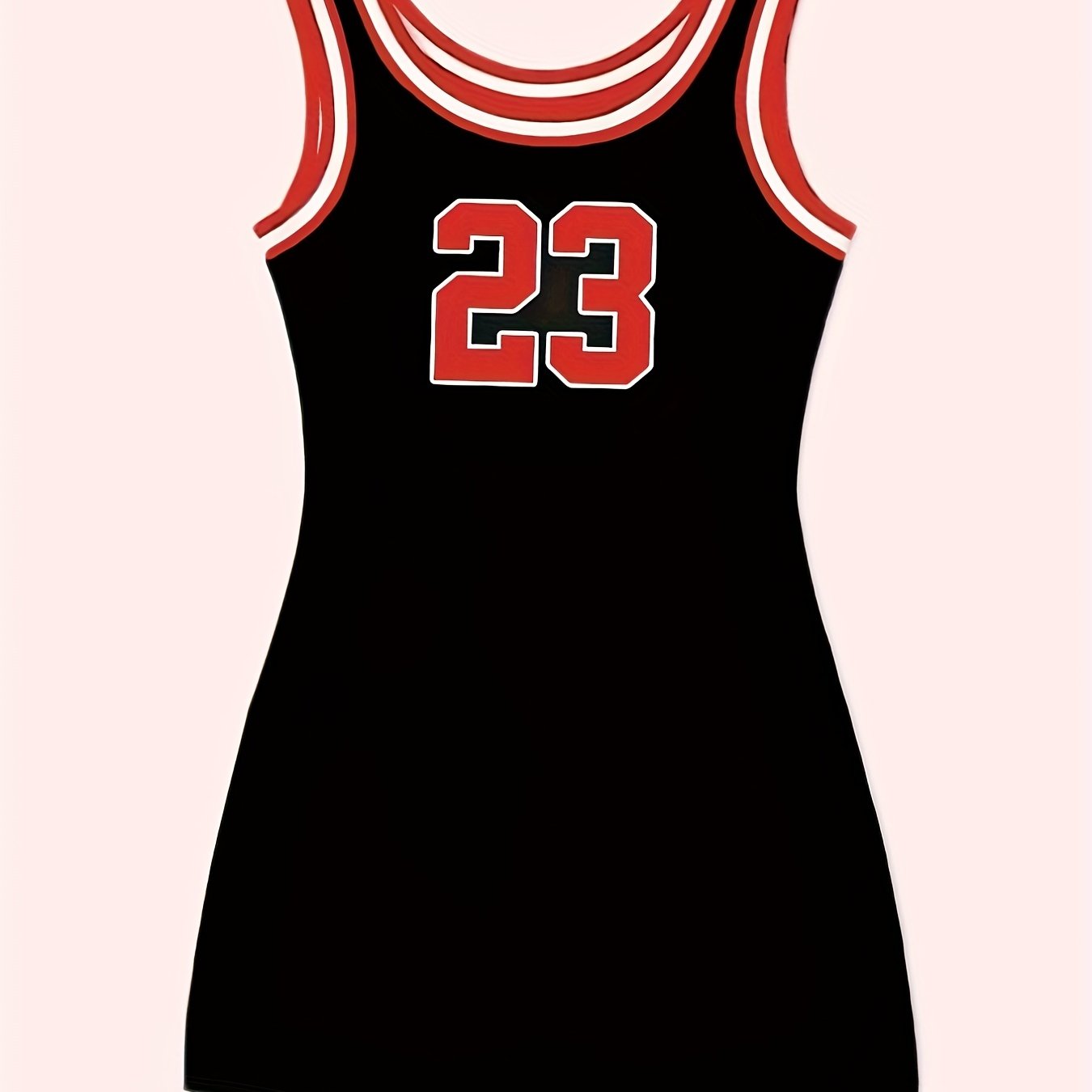 Sleeveless Contrast Trim Jumpsuit Casual Tank Romper