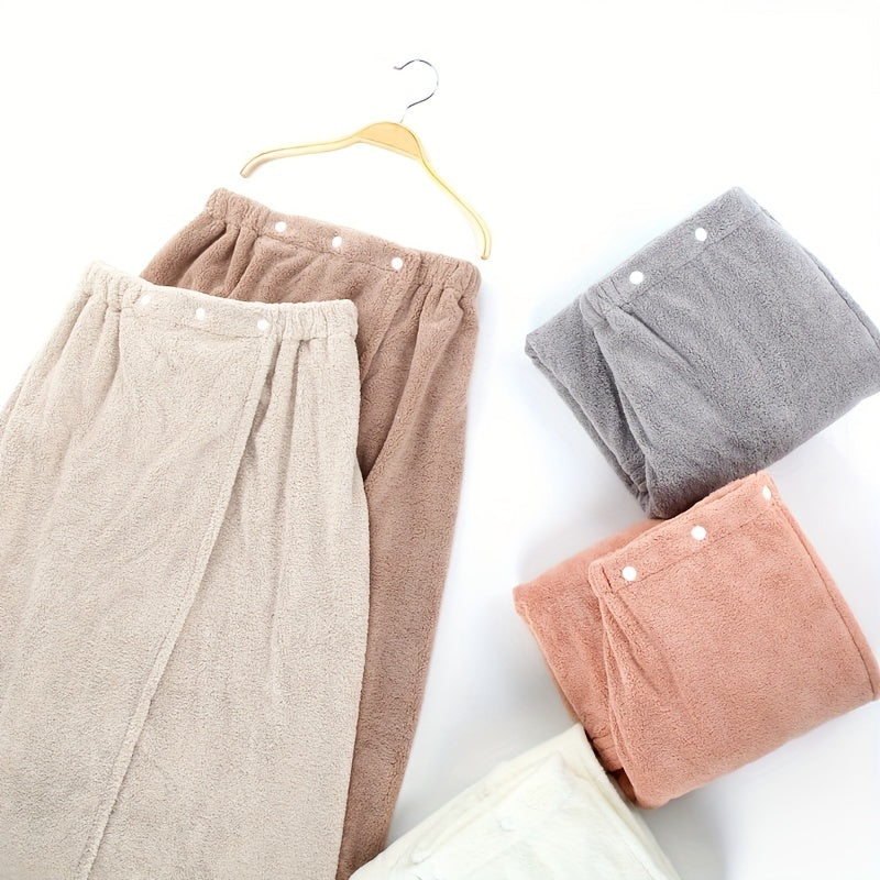 Women's Quick Drying Shower Wrap Towel Bath Skirt for Spa Sauna Pool Gym